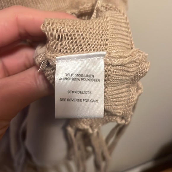 Lost + Wander Dress ‘Ku De Ta’ Crochet Sleeveless Tan Size M/L - Picture 6 of 9